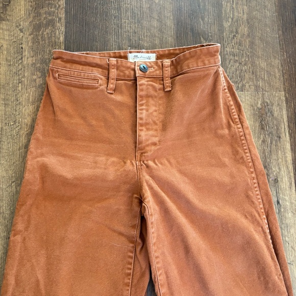 Madewell Emmett Wide-Leg Crop Pants Women’s Size 26 - Picture 2 of 9